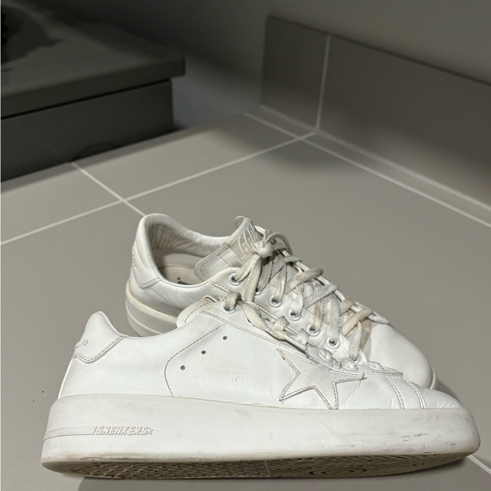 Golden goose, pure star low top sneakers 38 - Picture 6 of 8